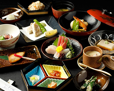 秋の日本料理Cコース　イメージ